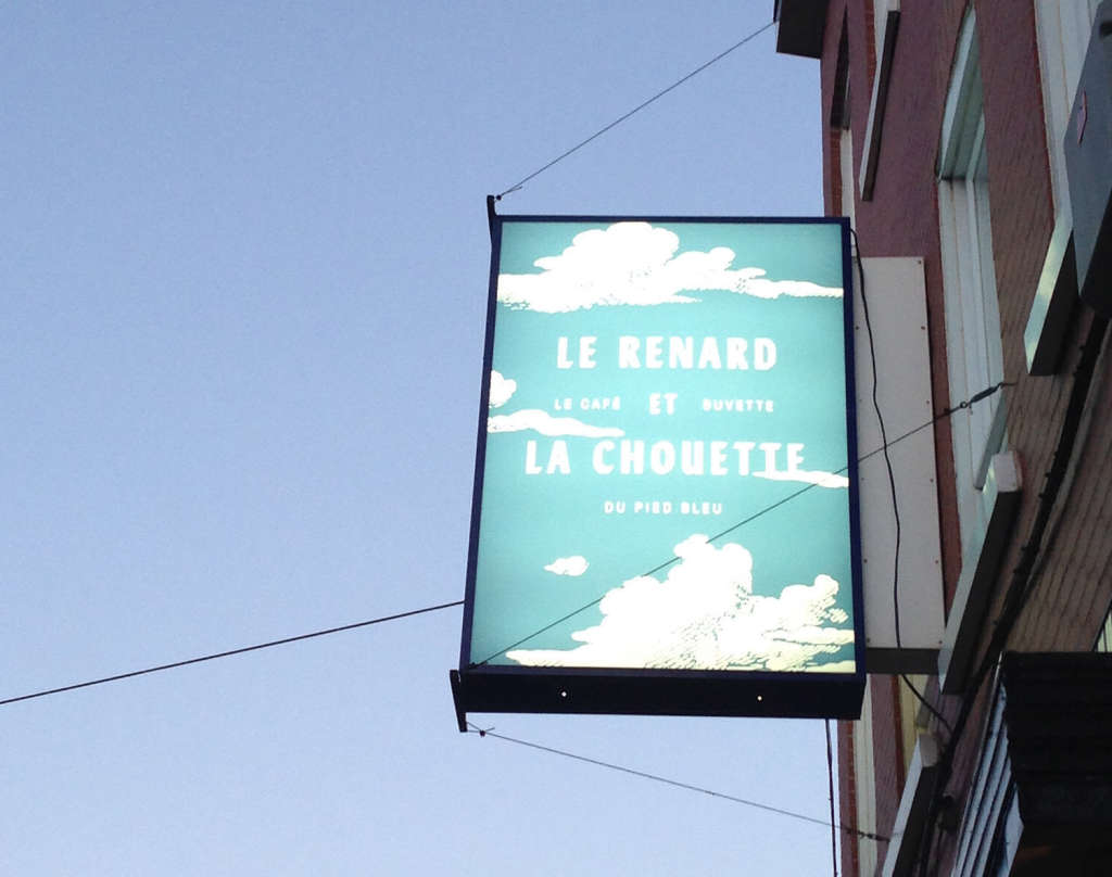Le renard et la chouette